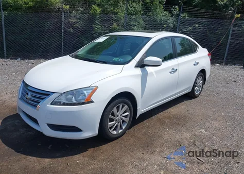 2015 Nissan Sentra Sv из США, поврежденный, VIN 3N1AB7AP9FY347931